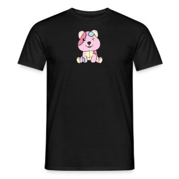 Kawaii Gothic Quokka Pastel Gothic Goth - Men's T-Shirt - black - Front - AI Model Male 178 light (178cm)
