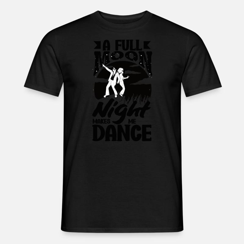 Moonlit Night Dancer's - Männer T-Shirt - Schwarz