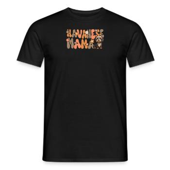 Havanais Groovy Maman bichon havanais - T-shirt homme - noir - Devant - AI Model Male 178 light (178cm)