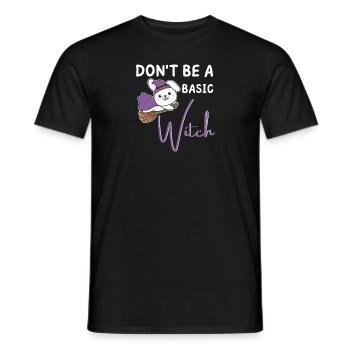 Les sorcières d’Halloween ne sont pas une sorcière de base - T-shirt homme - noir - Devant - AI Model Male 178 light (178cm)