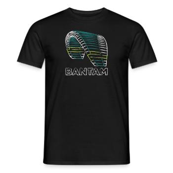Bantam Nova Paraglider - Männer T-Shirt - Schwarz - Vorne - AI Model Male 178 light (178cm)