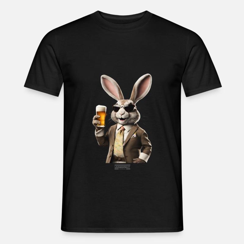 Hasi - Männer T-Shirt - Schwarz