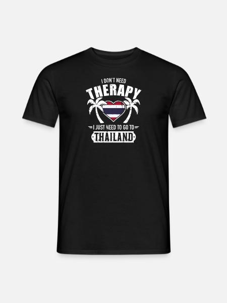 Thailand - Men's T-Shirt - black