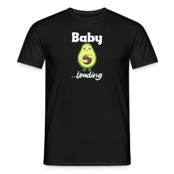 Bébé chargeant une maman d'avocat enceinte drôle - T-shirt homme - noir - Devant - AI Model Male 178 light (178cm)
