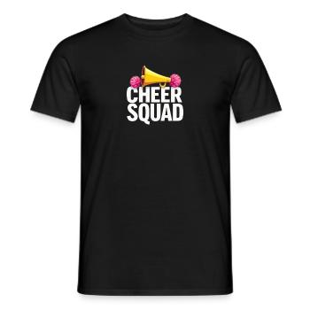 Cheerleading Cheer Squad Enthousiasme Fierté - T-shirt homme - noir - Devant - AI Model Male 178 light (178cm)