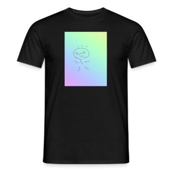 Cool Design - Männer T-Shirt - Schwarz - Vorne - AI Model Male 178 light (178cm)