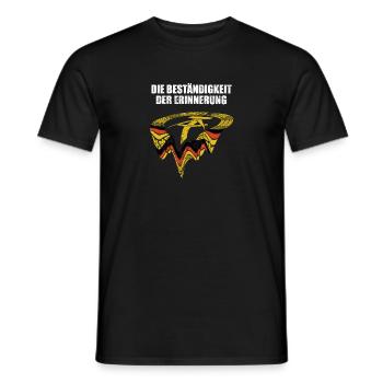 DDR Wappen, Die Beständigkeit der Erinnerung - Männer T-Shirt - Schwarz - Vorne - AI Model Male 178 light (178cm)