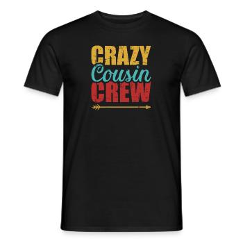cousin - T-shirt homme - noir - Devant - AI Model Male 178 light (178cm)