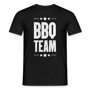 Équipe de barbecue - T-shirt homme - noir - Devant - AI Model Male 178 light (178cm)