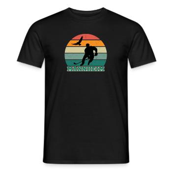 Mannheim, ma ville ! - T-shirt homme - noir - Devant - AI Model Male 178 light (178cm)