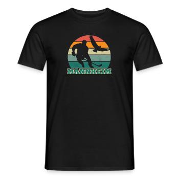 Mannheim, ma ville ! - T-shirt homme - noir - Devant - AI Model Male 178 light (178cm)