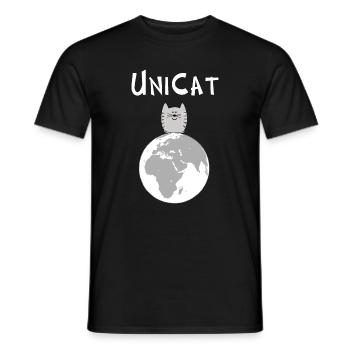 Unique: vous êtes unique, très spécial - T-shirt homme - noir - Devant - AI Model Male 178 light (178cm)