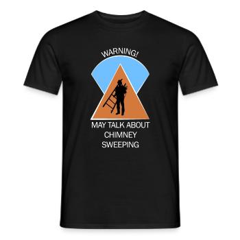 Chimney Sweep Chimney Sweep - Men's T-Shirt - black - Front - AI Model Male 178 light (178cm)