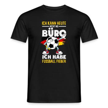 Drôle de Football Football Fan Cadeau - T-shirt homme - noir - Devant - AI Model Male 178 light (178cm)