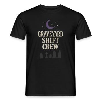 Cadavre Science Humour noir Mort Positif - T-shirt homme - noir - Devant - AI Model Male 178 light (178cm)