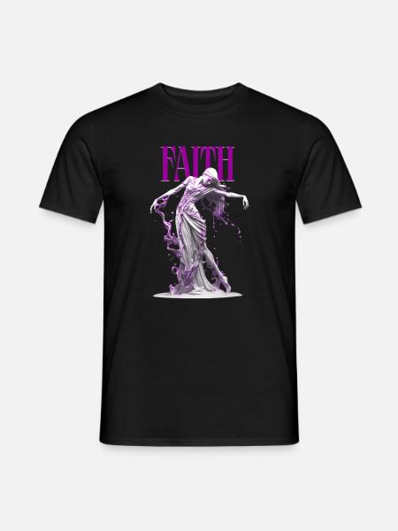 Faith Dancer of Liquid Marble - Men's T-Shirt - black