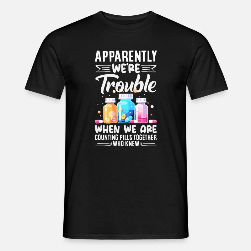 Apotheker Pharmazeutisch-technischer - Männer T-Shirt - Schwarz