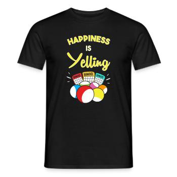 Bingo - Men's T-Shirt - black - Front - AI Model Male 178 light (178cm)