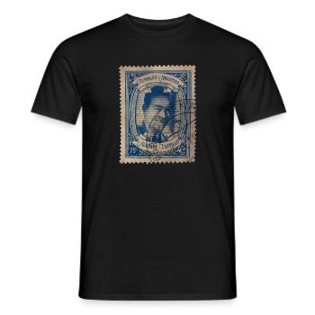 Estampa: Alberto Castillo - T-shirt homme - noir - Devant - AI Model Male 178 light (178cm)