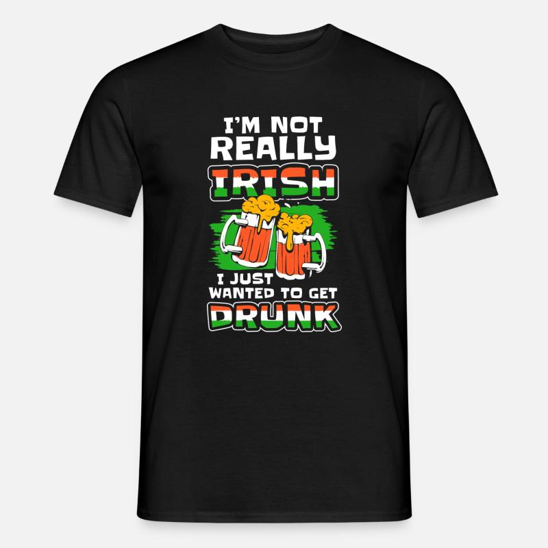 Alcohol Drinking Fun Weekend - Men's T-Shirt - black