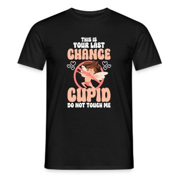 Nur Gucken Abstand Antisozial - Männer T-Shirt - Schwarz - Vorne - AI Model Male 178 light (178cm)