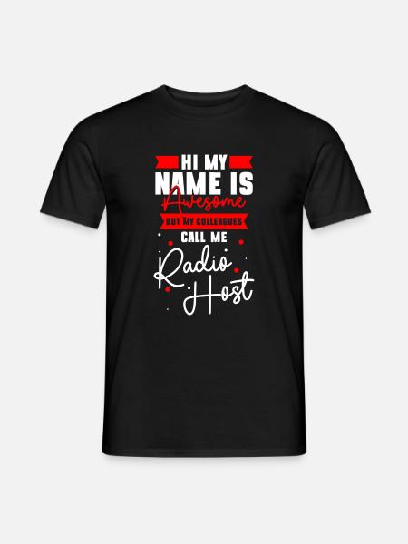 Podcast Beruf Job Puls - Men's T-Shirt - black