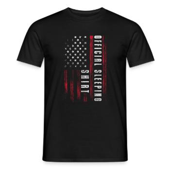 Sleepy Head Rest Tired Relaxation - Men's T-Shirt - black - Front - AI Model Male 178 light (178cm)