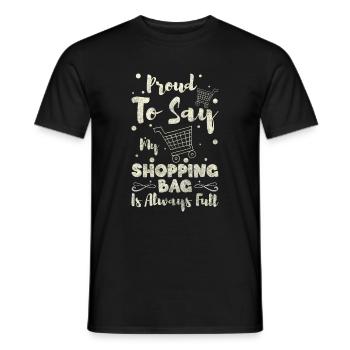 Shopping Argent Vêtements Reine - T-shirt homme - noir - Devant - AI Model Male 178 light (178cm)