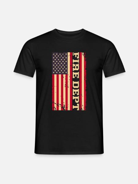 Fire brigade - Men's T-Shirt - black