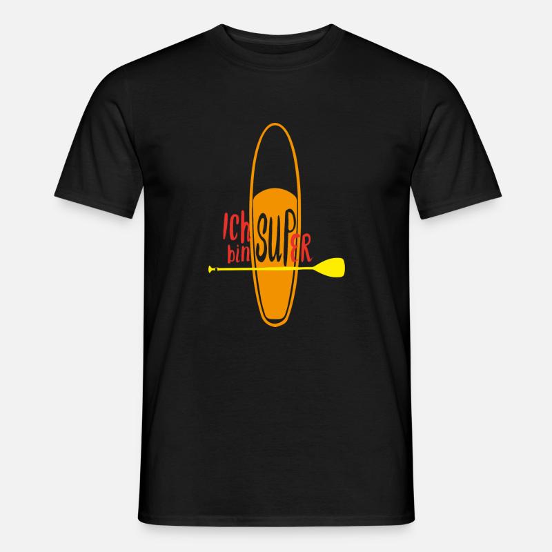 ich bin SUPer - Männer T-Shirt - Schwarz