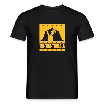 Tritratrulala - T-shirt homme - noir - Devant - AI Model Male 178 light (178cm)