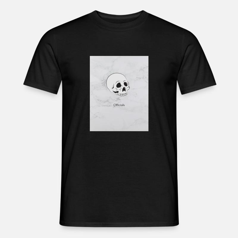 Officials Skull - Männer T-Shirt - Schwarz