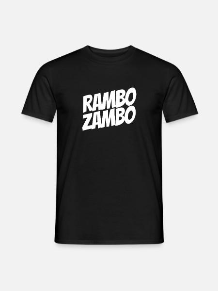 Rambo Zambo - Party Geschenk - Männer T-Shirt - Schwarz