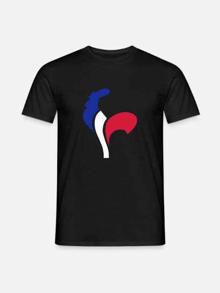 Coq france - T-shirt homme - noir