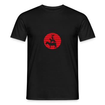 Bremen Town Musicians - Men's T-Shirt - black - Front - AI Model Male 178 light (178cm)