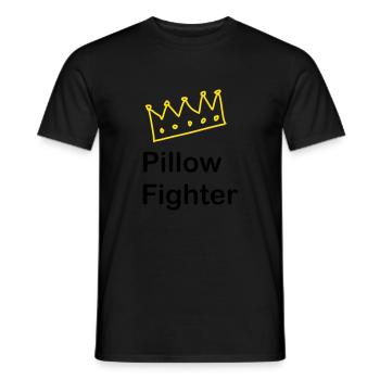 ChampionPillow 1 - Men's T-Shirt - black - Front - AI Model Male 178 light (178cm)