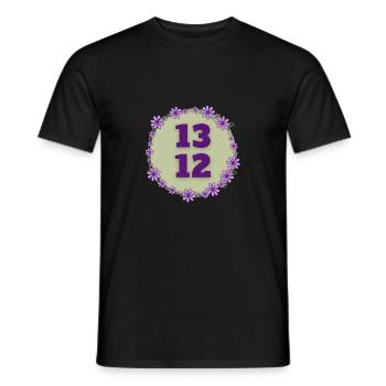 1312 / ACAB - Men's T-Shirt - black - Front - AI Model Male 178 light (178cm)