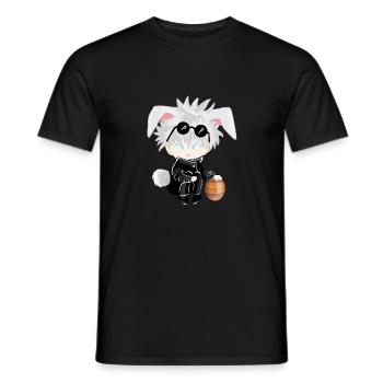 Gojorabitt - Men's T-Shirt - black - Front - AI Model Male 178 light (178cm)
