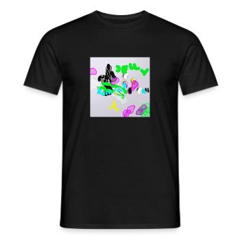 Edgar louis superoil - Männer T-Shirt - Schwarz - Vorne - AI Model Male 178 light (178cm)
