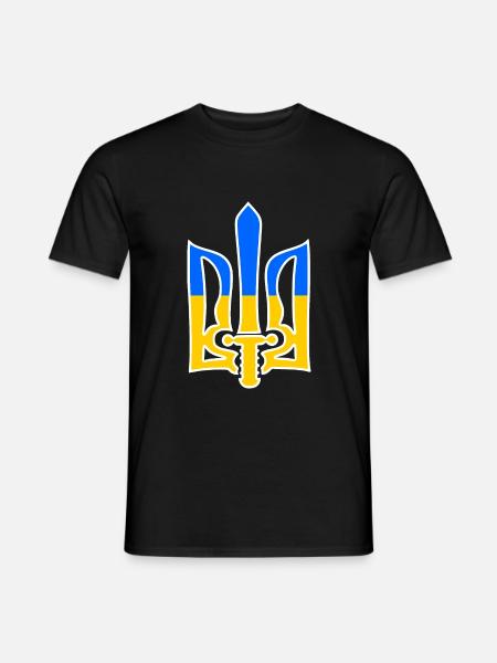ukraine - Men's T-Shirt - black