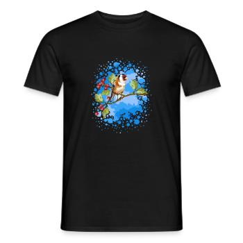 Vogel - Männer T-Shirt - Schwarz - Vorne - AI Model Male 178 light (178cm)