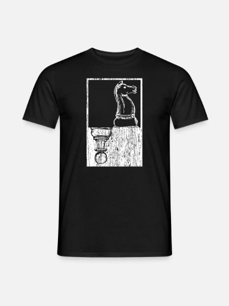 Schach - Männer T-Shirt - Schwarz
