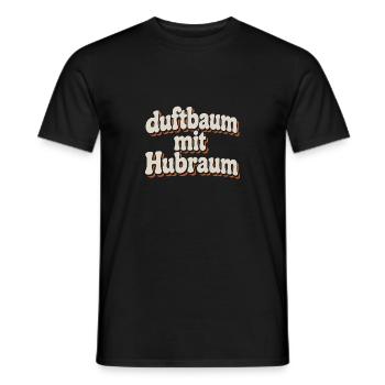 Duftbaum mit Hubraum - Männer T-Shirt - Schwarz - Vorne - AI Model Male 178 light (178cm)
