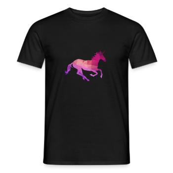 Licorne - T-shirt homme - noir - Devant - AI Model Male 178 light (178cm)