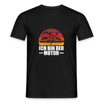 Wassersport Kanu Kajakfahren Geschenk Kajakfahrer - Männer T-Shirt - Schwarz - Vorne - AI Model Male 178 light (178cm)