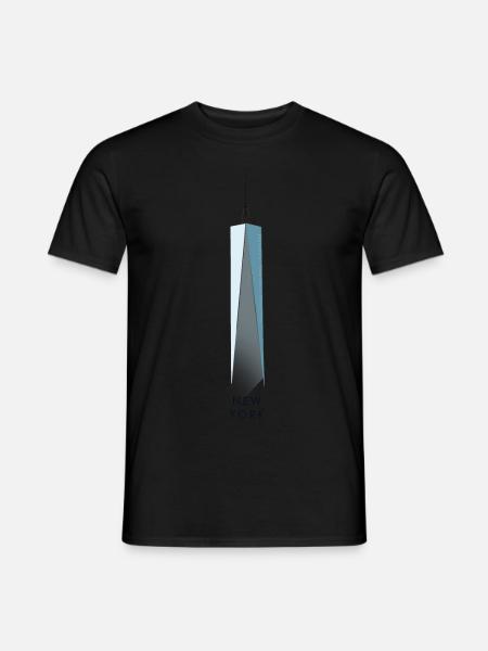 One World Trade Center - Men's T-Shirt - black