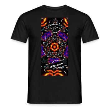 Fuego 10 10trayant - T-shirt homme - noir - Devant - AI Model Male 178 light (178cm)