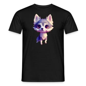 Alaskan Clover Kai Dog - Alaskan Clover Kai - Men's T-Shirt - black - Front - AI Model Male 178 light (178cm)