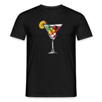 Limonade Drink - Männer T-Shirt - Schwarz - Vorne - AI Model Male 178 light (178cm)