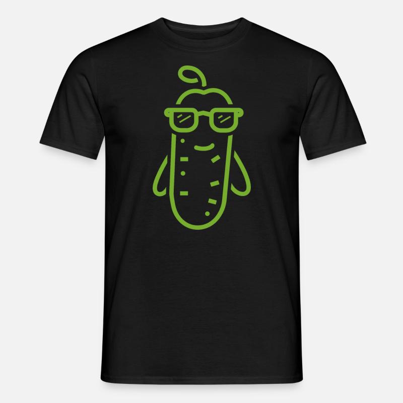 Cornichon - T-shirt homme - noir